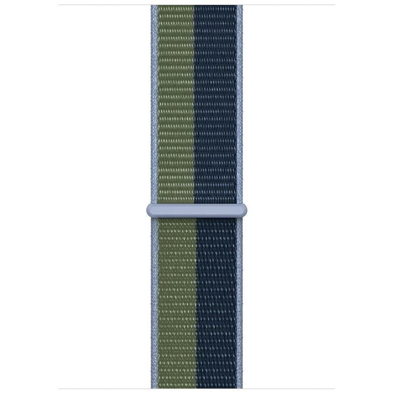 Apple WATCH Series 7 45mm GPS Aluminiumgehäuse Blau Sportloop Abyssblau Mossgrün