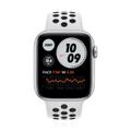 Apple WATCH Nike Series 6 44mm GPS+Cellular Aluminiumgehäuse Silber Sportarmband Platinum Black