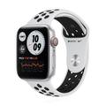 Apple WATCH Nike Series 6 44mm GPS+Cellular Aluminiumgehäuse Silber Sportarmband Platinum Black