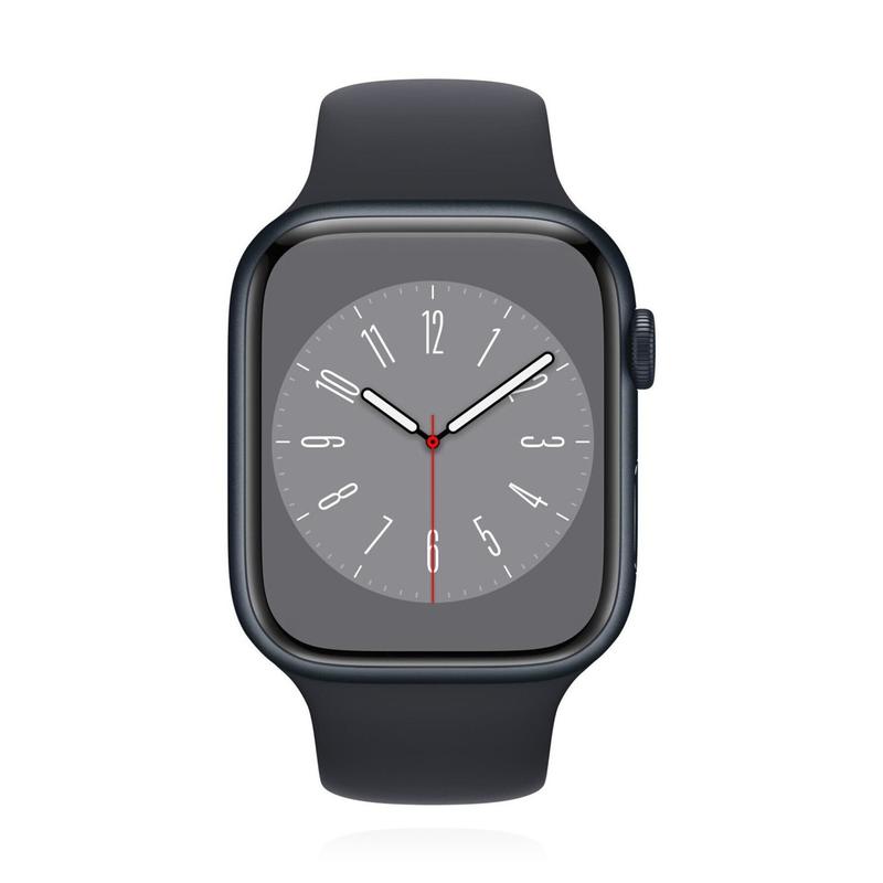 Apple WATCH Series 8 45mm GPS Aluminiumgehäuse Mitternacht Sportarmband Mitternacht