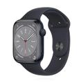 Apple WATCH Series 8 45mm GPS Aluminiumgehäuse Mitternacht Sportarmband Mitternacht