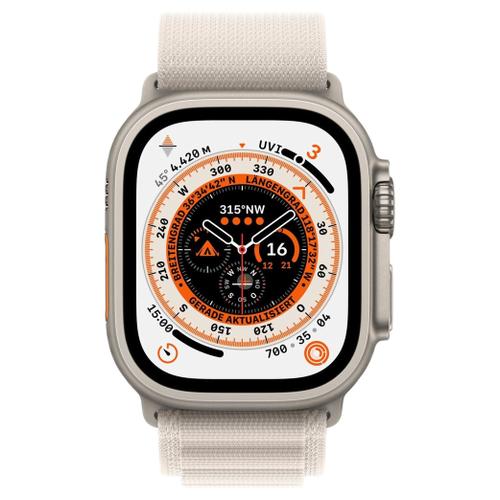Apple Apple WATCH Ultra 49mm GPS+Cellular Titangehäuse Alpine Loop Polarstern L