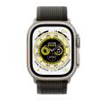 Apple Watch Ultra 49mm GPS+Cellular Titan Trail Loop Schwarz/Grau M/L