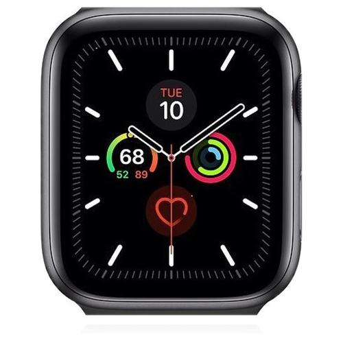 Apple Apple WATCH Series 5 44mm GPS Aluminiumgehäuse Space Grau Sportarmband Coastal Gray