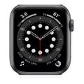 Apple WATCH Series 6 44mm Cellular Aluminiumgehäuse Space Grau Solo Loop Schwarz
