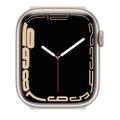 Apple WATCH Series 7 45mm GPS Aluminiumgehäuse Polarstern Sportarmband  Dark Cherry