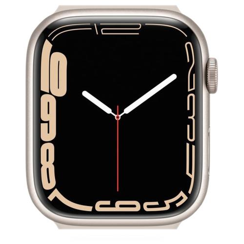 Apple Apple WATCH Series 7 45mm GPS Aluminiumgehäuse Polarstern Sportarmband  Dark Cherry