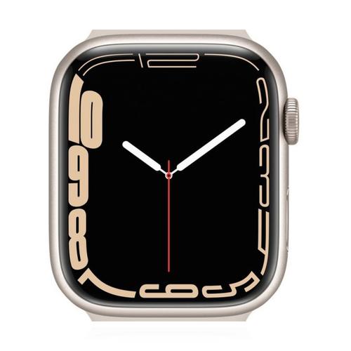 Apple Apple WATCH Series 7 45mm GPS Aluminiumgehäuse Polarstern Sportarmband Dark Cherry