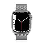 Apple WATCH Series 7 45mm GPS+Cellular Edelstahl Silber Armband Milanaisearmband Silber