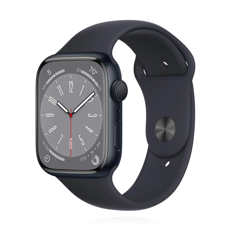 Apple WATCH Series 8 41mm GPS Aluminiumgehäuse Mitternacht Sportarmband Mitternacht