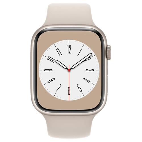 Apple Apple WATCH Series 8 41mm GPS Aluminiumgehäuse Polarstern Sportarmband Polarstern