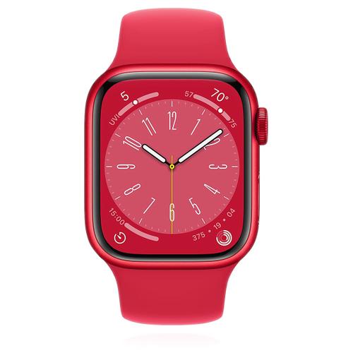 Apple Apple WATCH Series 8 45mm GPS+Cellular Aluminiumgehäuse (PRODUCT)RED Sportarmband (PRODUCT)RED