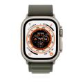 Apple WATCH Ultra 49mm GPS+Cellular Titangehäuse Alpine Loop Grün M
