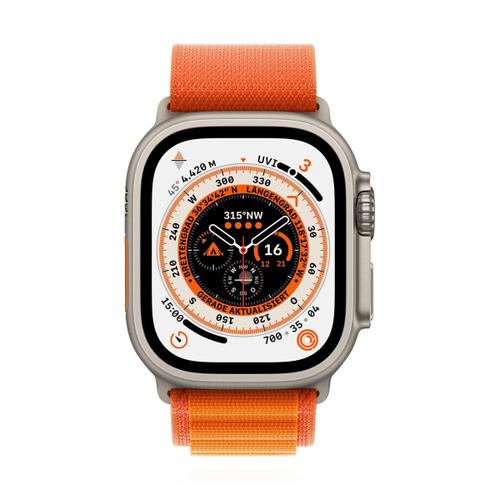 Apple WATCH Ultra 49mm GPS+Cellular Titangehäuse Alpine Loop Orange  L