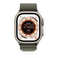 Apple WATCH Ultra 49mm GPS+Cellular Titangehäuse Alpine Loop Grün S