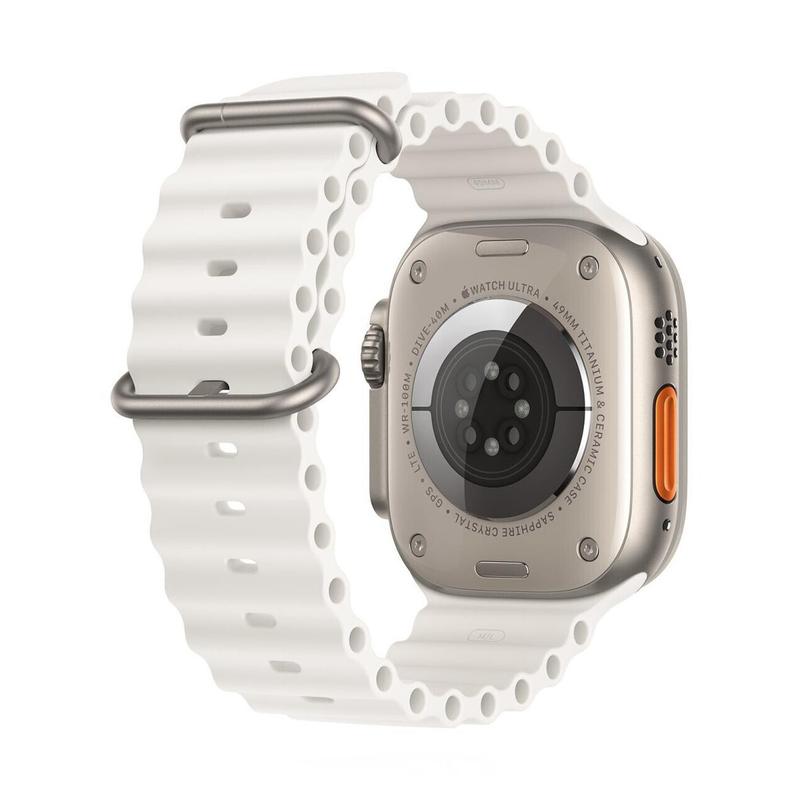 Apple WATCH Ultra 49mm GPS+Cellular Titangehäuse Ocean Band Weiß