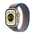 Apple WATCH Ultra 49mm GPS+Cellular Titangehäuse Trail Loop Blau/Grau S/M