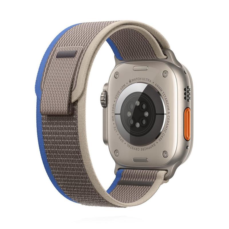 Apple WATCH Ultra 49mm GPS+Cellular Titangehäuse Trail Loop Blau/Grau S/M