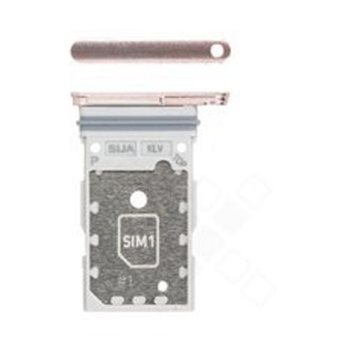 Samsung Samsung Sim Tray DS für S901b, S906B Galaxy S22, S22+ Pink Gold