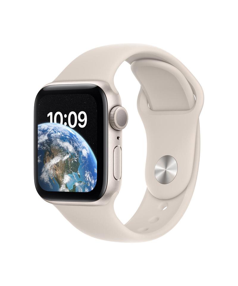 Apple WATCH SE (2022) 40mm GPS Aluminiumgehäuse Polarstern Sportarmband Polarstern