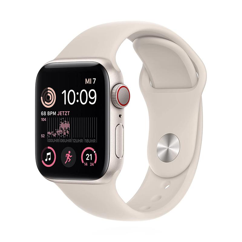 Apple WATCH SE (2022) 40mm GPS+Cellular Aluminiumgehäuse Polarstern Sportarmband Polarstern