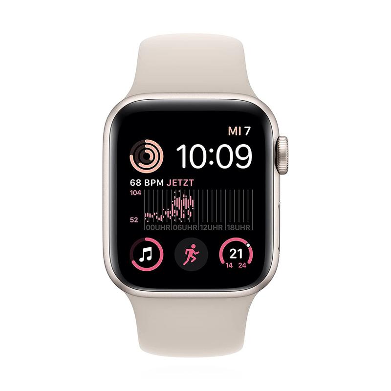 Apple WATCH SE (2022) 40mm GPS+Cellular Aluminiumgehäuse Polarstern Sportarmband Polarstern
