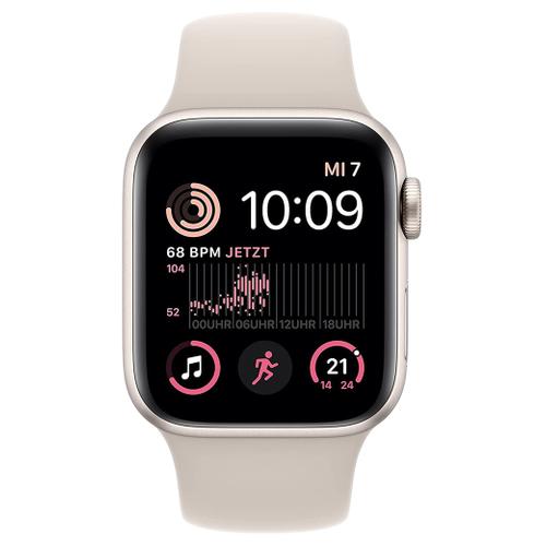 Apple Apple WATCH SE (2022) 44mm GPS Aluminiumgehäuse Polarstern Sportarmband Polarstern