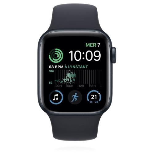 Apple Apple WATCH SE (2022) 44mm GPS+Cellular Aluminiumgehäuse Mitternacht Sportarmband Mitternacht