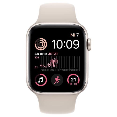 Apple Apple WATCH SE (2022) 44mm GPS+Cellular Aluminiumgehäuse Polarstern Sportarmband Polarstern