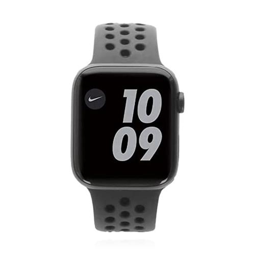 Apple WATCH Nike Series 6 44mm GPS+Cellular Aluminiumgehäuse Space Grau Sportarmband Anthrazit Schwarz