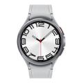Samsung Galaxy Watch6 Classic Bluetooth+4G 47mm Silver Hybrid Eco-Leather Band Silver