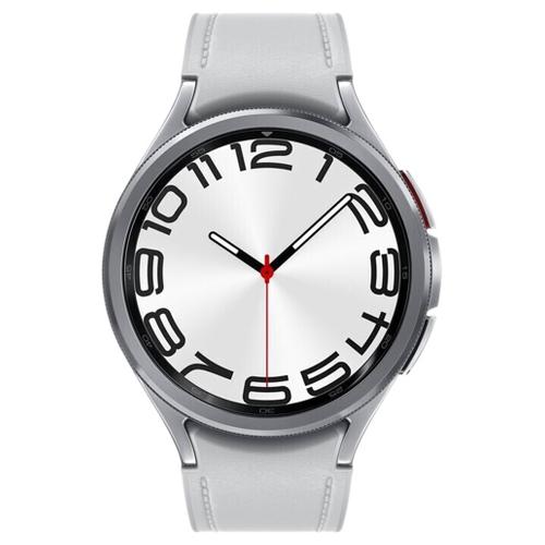 Samsung Samsung Galaxy Watch6 Classic Bluetooth+4G 47mm Silver Hybrid Eco-Leather Band Silver