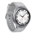 Samsung Galaxy Watch6 Classic Bluetooth+4G 47mm Silver Hybrid Eco-Leather Band Silver