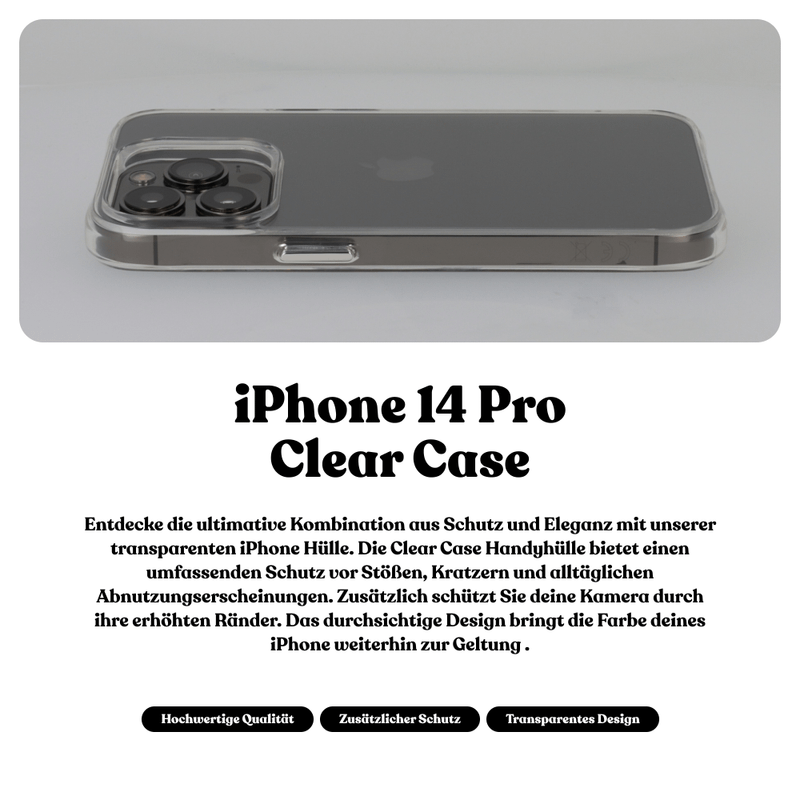 Universal Clear Case | iPhone 14 Pro