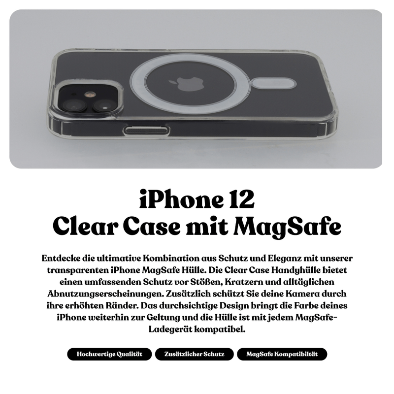Universal Clear Case mit MagSafe | iPhone 12