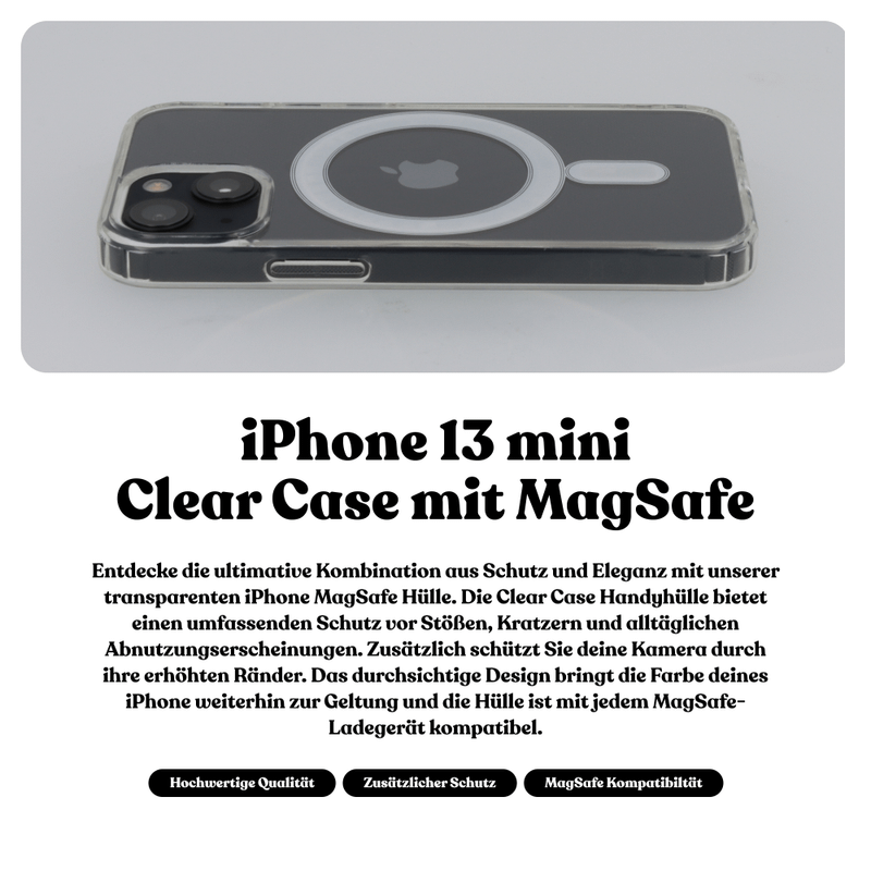 Universal Clear Case mit MagSafe | iPhone 13 mini