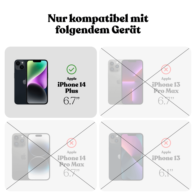 Universal Clear Case mit MagSafe | iPhone 14 Plus
