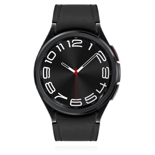 Samsung Samsung Galaxy Watch6 Classic Bluetooth 43mm Black Hybrid Eco-Leather Band Black  S/M