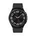 Galaxy Watch6 Classic Bluetooth 43mm Black Hybrid Eco-Leather Band Black  S/M