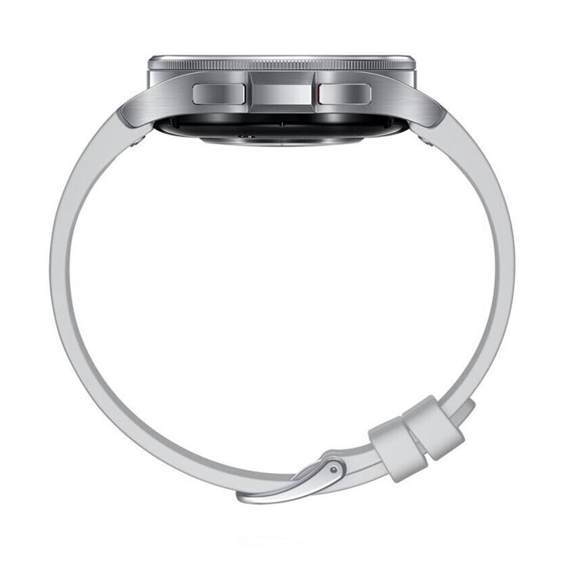 Samsung Galaxy Watch6 Classic Bluetooth+4G 43mm Silver Hybrid Eco-Leather Band Silver S/M