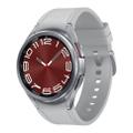 Samsung Galaxy Watch6 Classic Bluetooth+4G 43mm Silver Hybrid Eco-Leather Band Silver S/M