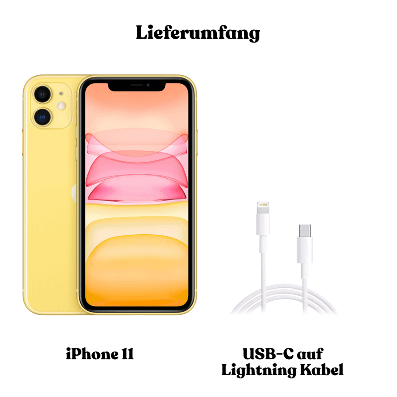 Apple iPhone 11 256GB Gelb