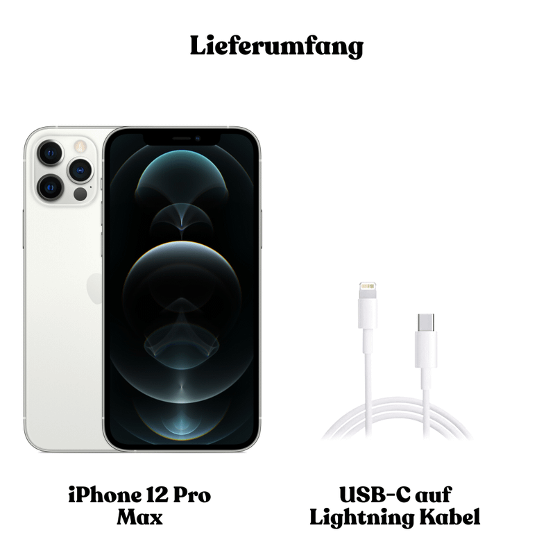 Apple iPhone 12 Pro Max 128GB Silber