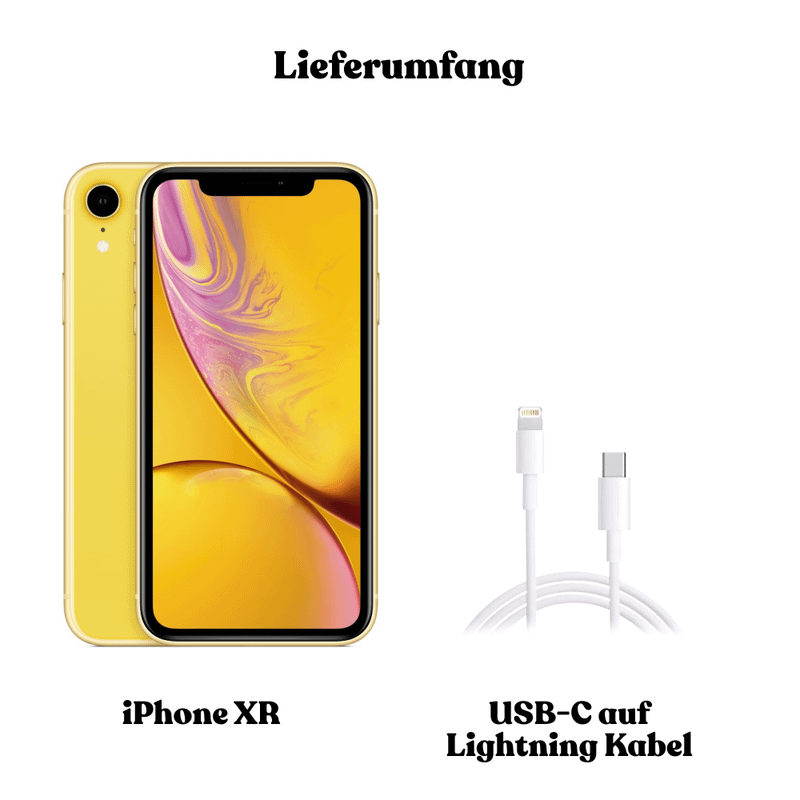 Apple iPhone XR 256GB Gelb