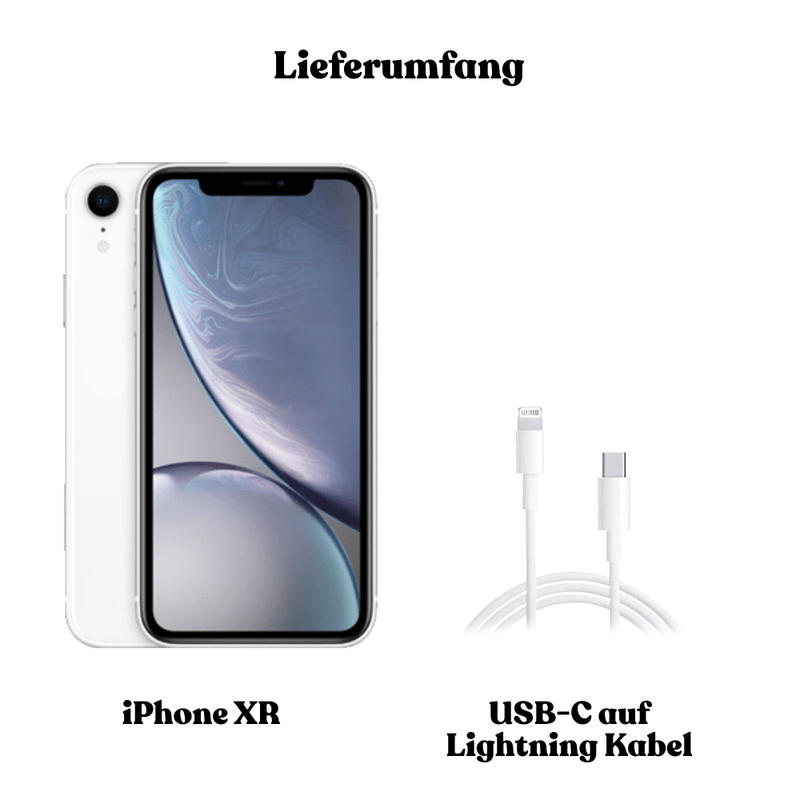 Apple iPhone XR 64GB Weiß
