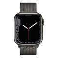 Apple WATCH Series 7 41mm GPS+Cellular Edelstahl Graphit Milanaisearmband Graphit