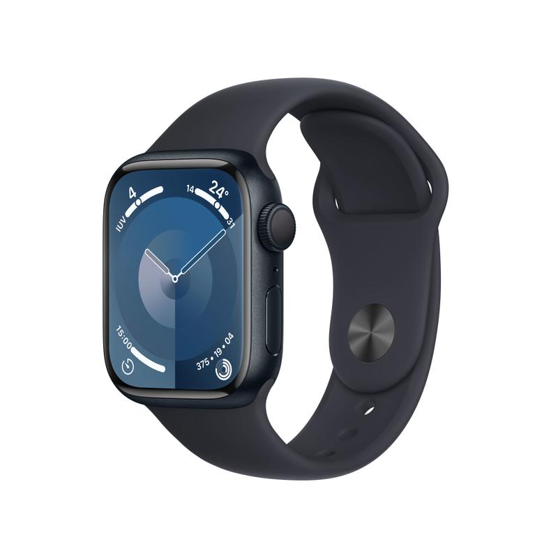 Apple WATCH Series 9 41mm GPS Aluminiumgehäuse Mitternacht Sportarmband Mitternacht S/M