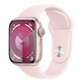 Apple WATCH Series 9 41mm GPS Aluminiumgehäuse Rosé Sportarmband Hellrosa S/M