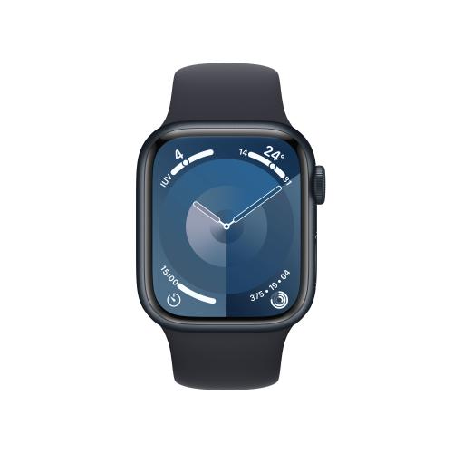 Apple WATCH Series 9 41mm GPS+Cellular Aluminiumgehäuse Mitternacht Sportarmband Mitternacht S/M