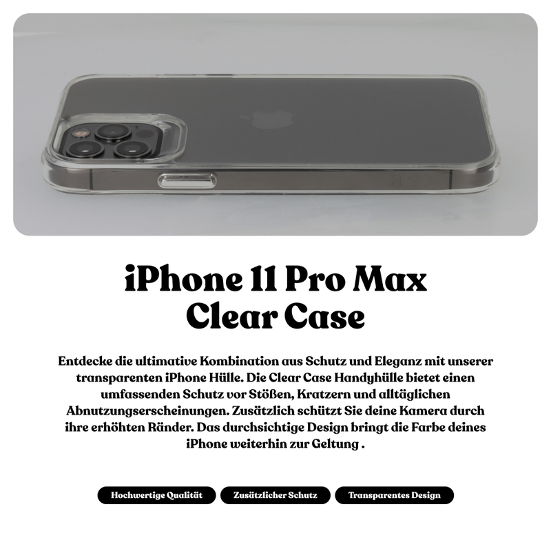 Universal Clear Case | iPhone 11 Pro Max